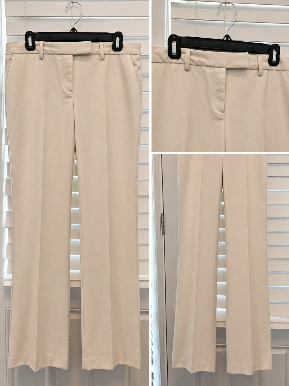 To the Max Cream Wide-Leg Dress Pants